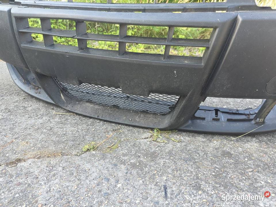 Przedni zderzak Fiat Doblo 20052010 czarny osobowe Wrocław