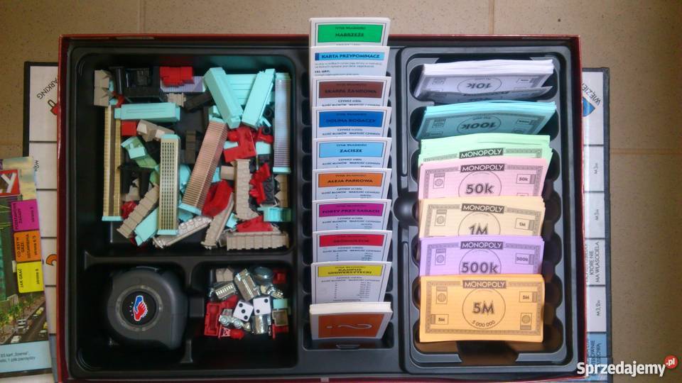 MONOPOLY CITY 3D Gra planszowa całej rodziny Filmy, Muzyka, Gry Katowice