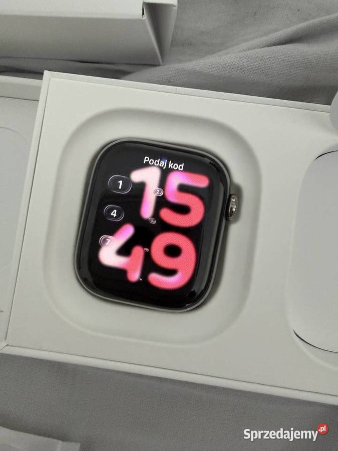 Apple Watch Series 11 42 mm Natural Titanium 100 Środa Wielkopolska