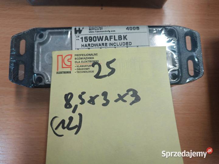 Obudowy HAMMOND czarne rózne mazowieckie Warszawa sprzedam