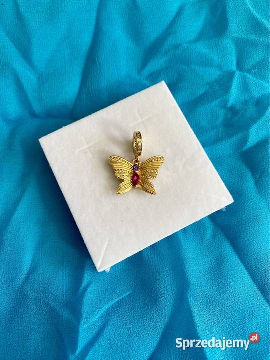 nowa pozłacana zawieszka charms beads potężny Gdynia