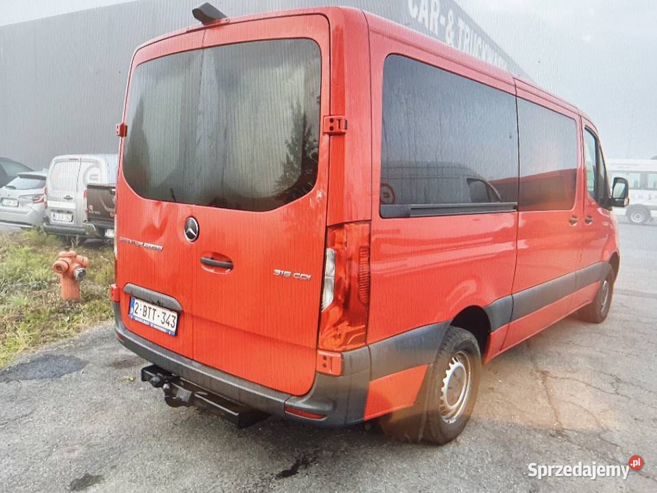 Mercedes Sprinter 907 oryginał osobowy nieuszkodzony Samochody osobowe Lublin sprzedam