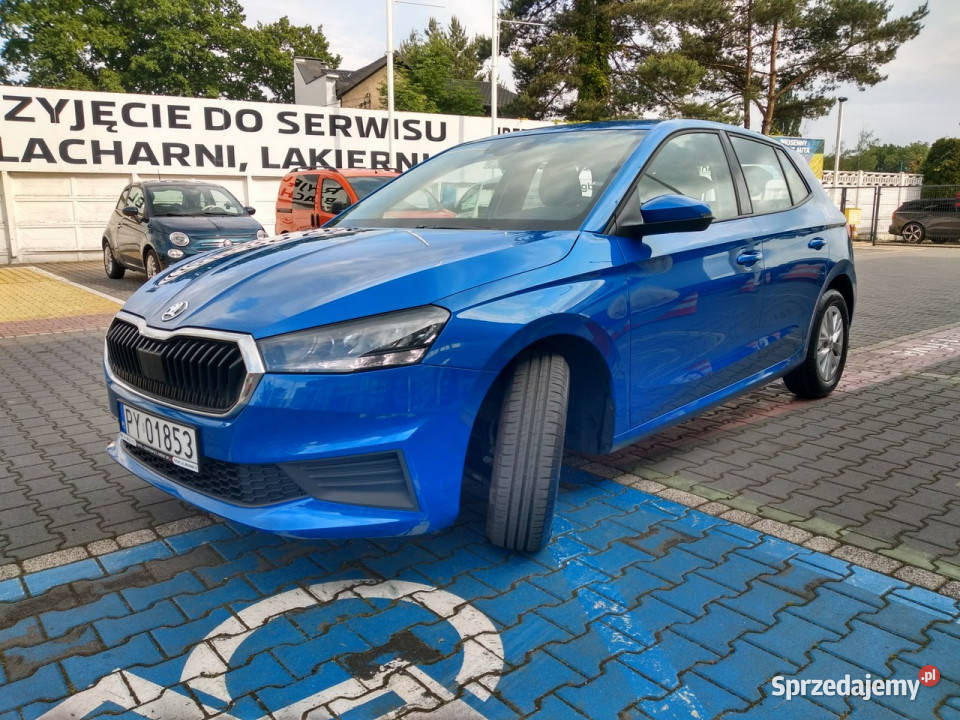 koda Fabia 10 TSI 110 kamera tempomat led manualna Tychy