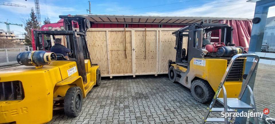 Załadunki i rozładunki maszyn i urządzeń Kraków