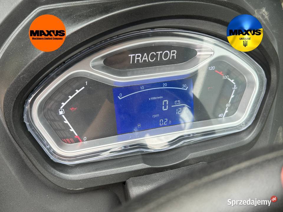 Nowy traktor Maxus 50 4x4 ciągnik Bosch Perkins
