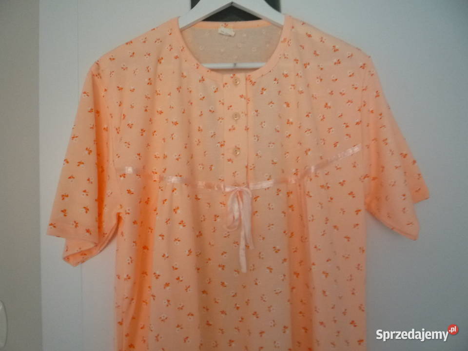 Nowa Koza42XL 44XXL Pomarańczowa w kwiatki Szczecin