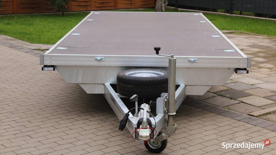Przyczepa laweta platforma burtowa Głowacz 2024 burtowe wielkopolskie Pogorzela sprzedam