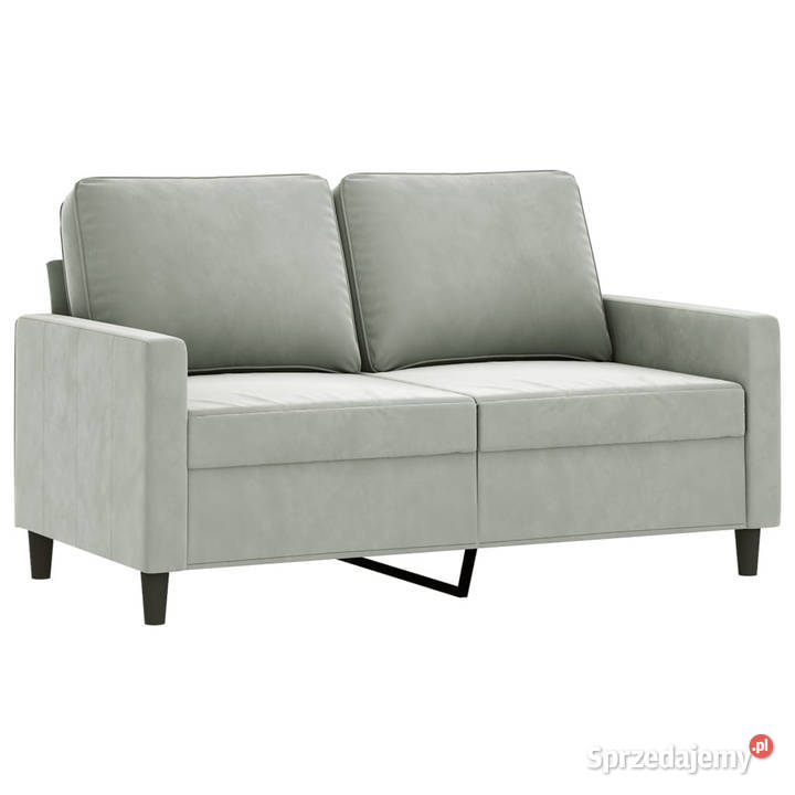 Sofa 2osobowa jasnoszara 120 tapicerowana Sofy i kanapy Warszawa sprzedam