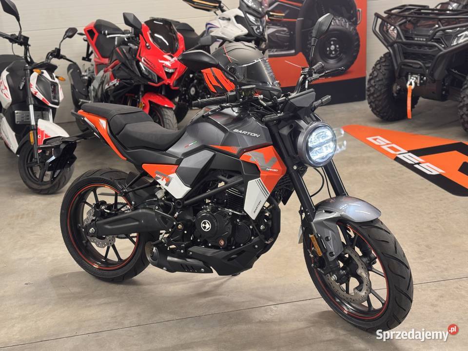 Barton Naked 125 NOWY Rejestracja Raty 5Biegów benzyna Kobiele Wielkie sprzedam