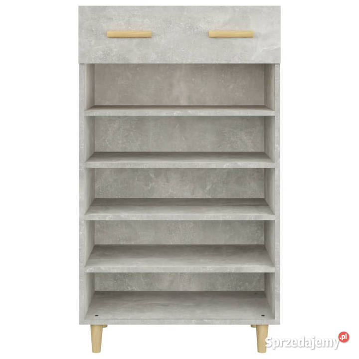 Szafka na buty szarość betonu 60x35x105 WM812784 Warszawa