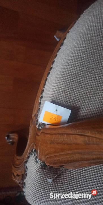 fotel haft styl Ludwik sprzedam