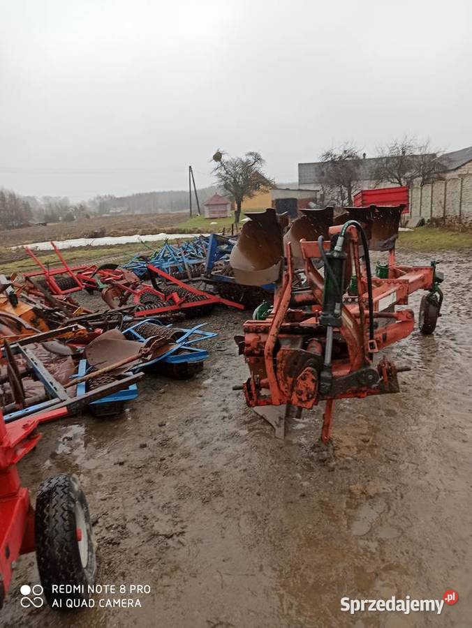 Pług kverneland 4 skiby obrotowy f 120 Pługi