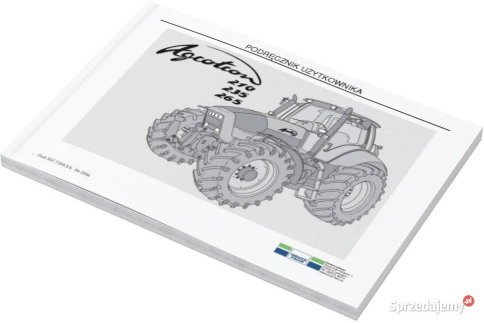 Agrotron K Profiline Instrukcja katalog napraw wielkopolskie Szamotuły sprzedam