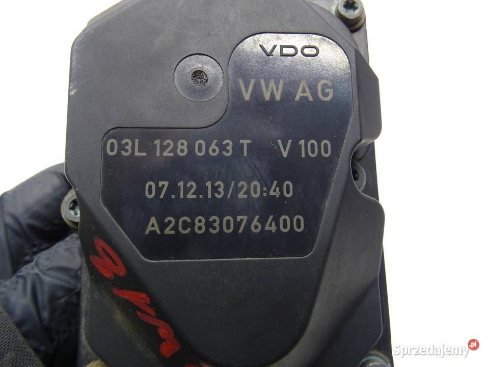 PRZEPUSTNICA POWIETRZA 03L128063T AUDI A4 B8 A5 małopolskie sprzedam