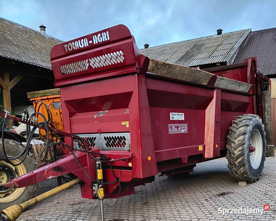 Rozrzutnik obornika Tola Isa Agri France Jeantil Łomża