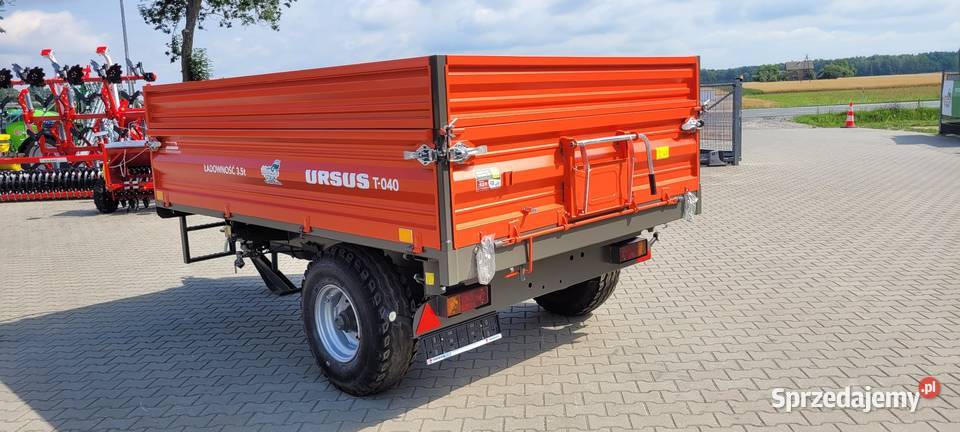 Promocja Ursus 35T Przyczepa jednoosiowa Pronar Zdany