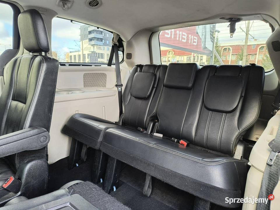 Dodge Caravan Android Kamera Cofania Instalacja isofix
