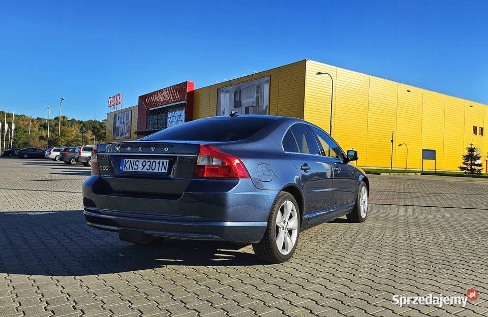 Volvo S80 20D zadbane Ogłoszenie prywatne Rok produkcji 2008 S80 Nowy Sącz sprzedam