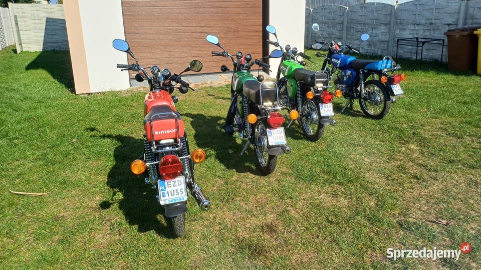 Nowy Simson S51 S70 nie Romet Junak MZ ETZ łódzkie Zduńska Wola