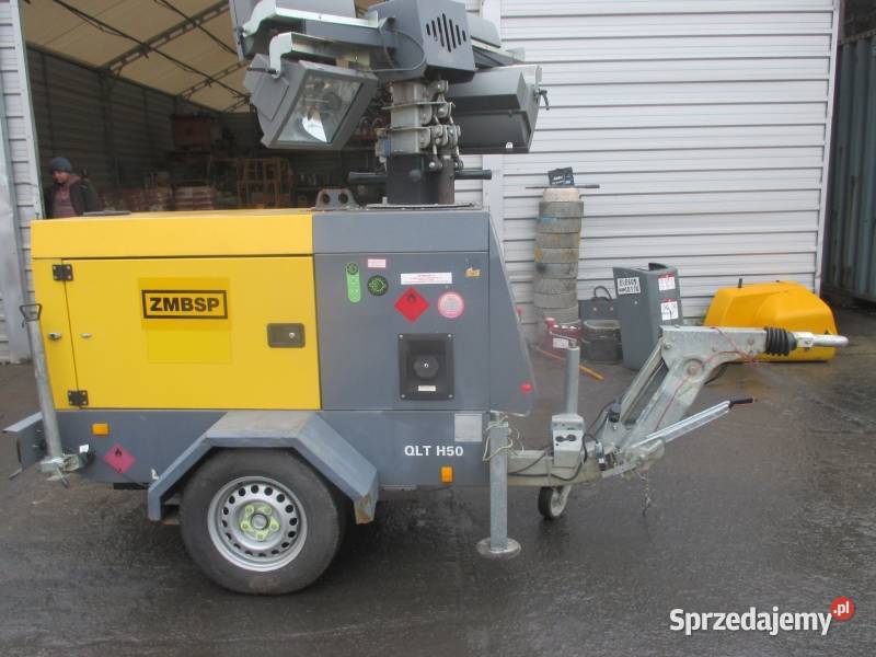 Maszt oświetleniowy generator Atlas Copco QLT nie wielkopolskie Pleszew