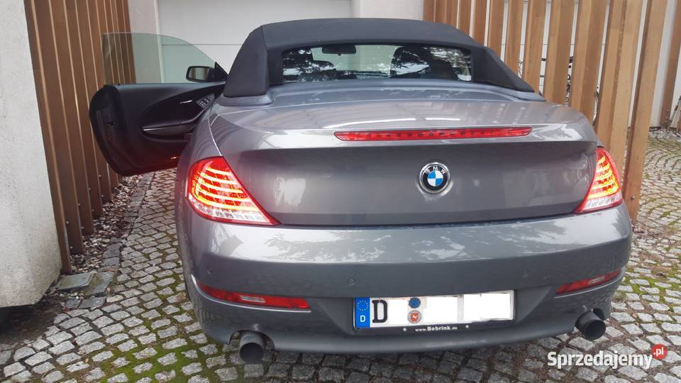BMW E64 Kabriolet 2009 r 30 benzyna Seria 6 Gdańsk