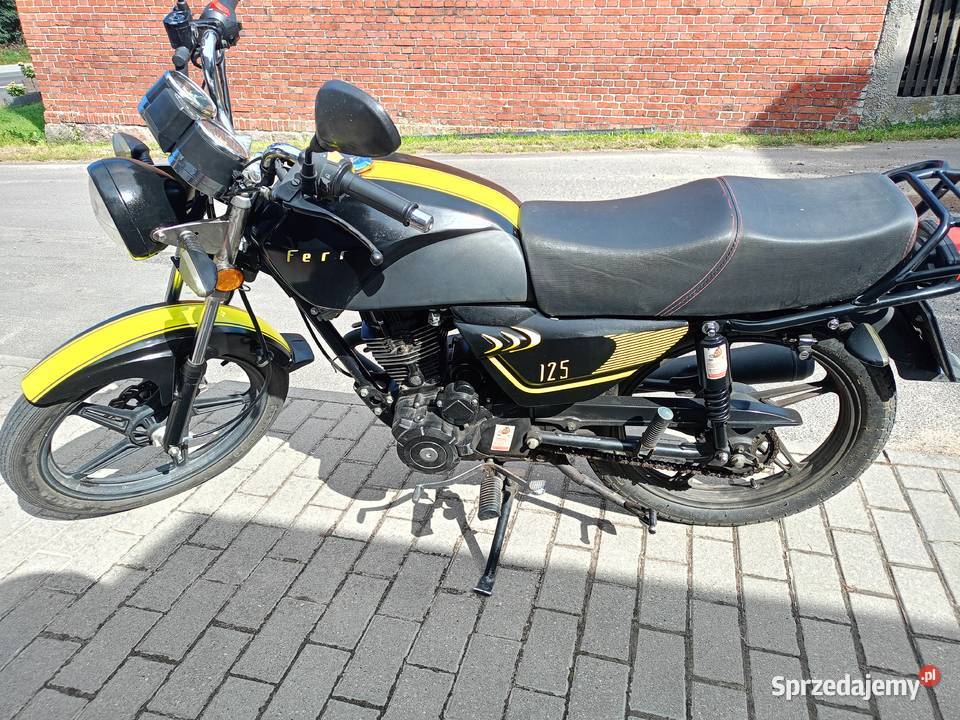 Motocykl 125 na katB kujawsko-pomorskie Bartniczka