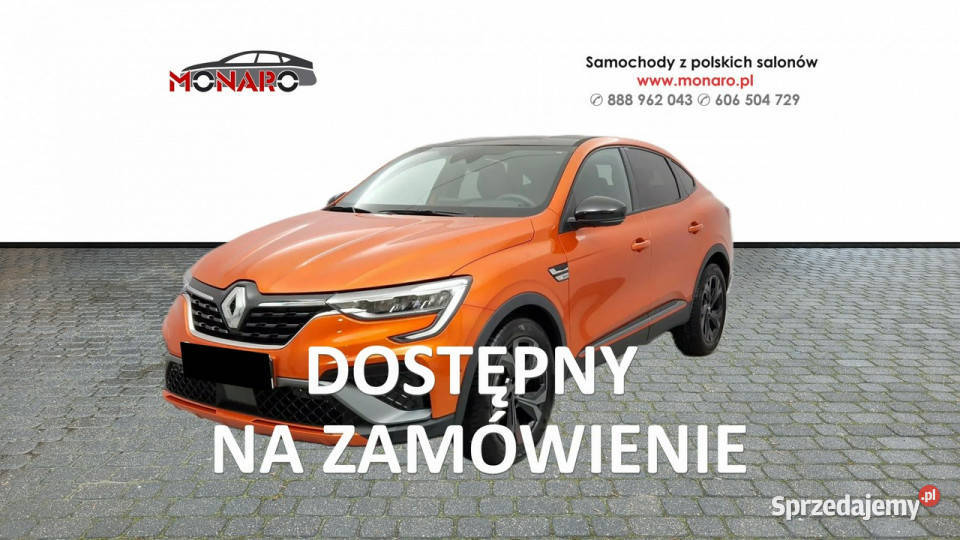 Renault Arkana SALON POLSKA Dostępny na 4/5 Włocławek