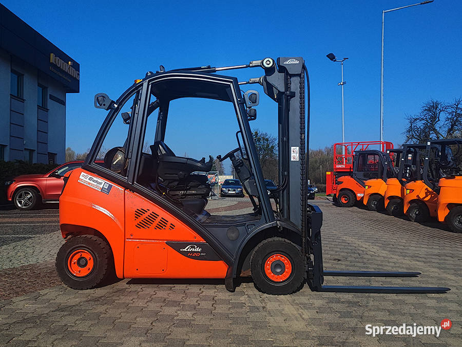 Wózek widłowy gazowy Linde H20T02600 2 tony Kęty