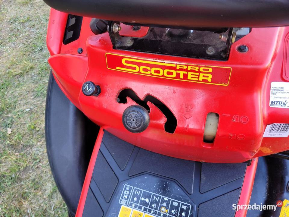 Kosiarka traktorek Wolf garten pro scooter Rudy