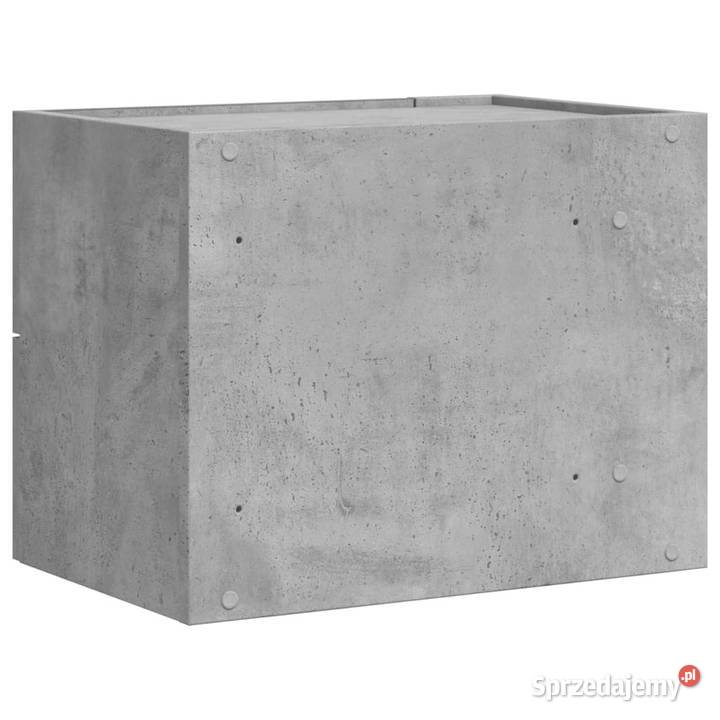 Wisząca szafka nocna szarość betonu 45x30x35 Warszawa