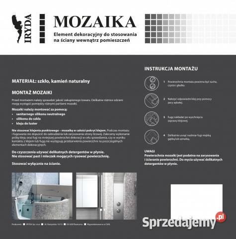 Mozaika Hampton Black 30 x 30 Iryda HM Warszawa