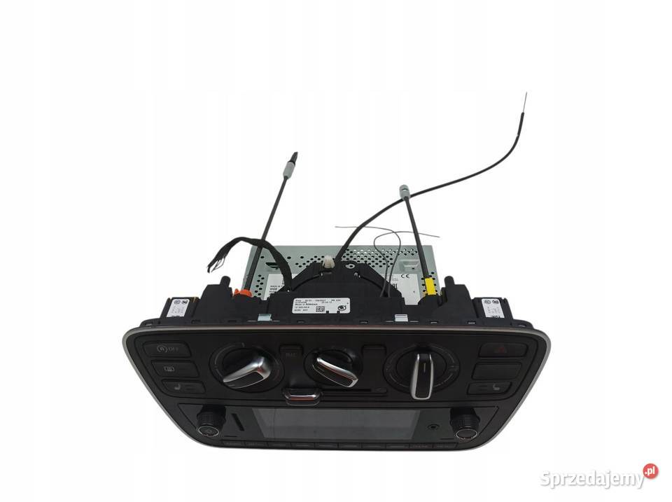 RADIO FABRYCZNE PANEL NAWIEWU 1ST035871A Skoda