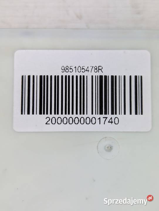 STEROWNIK MODUŁ AIRBAG RENAULT MEGANE III Białystok