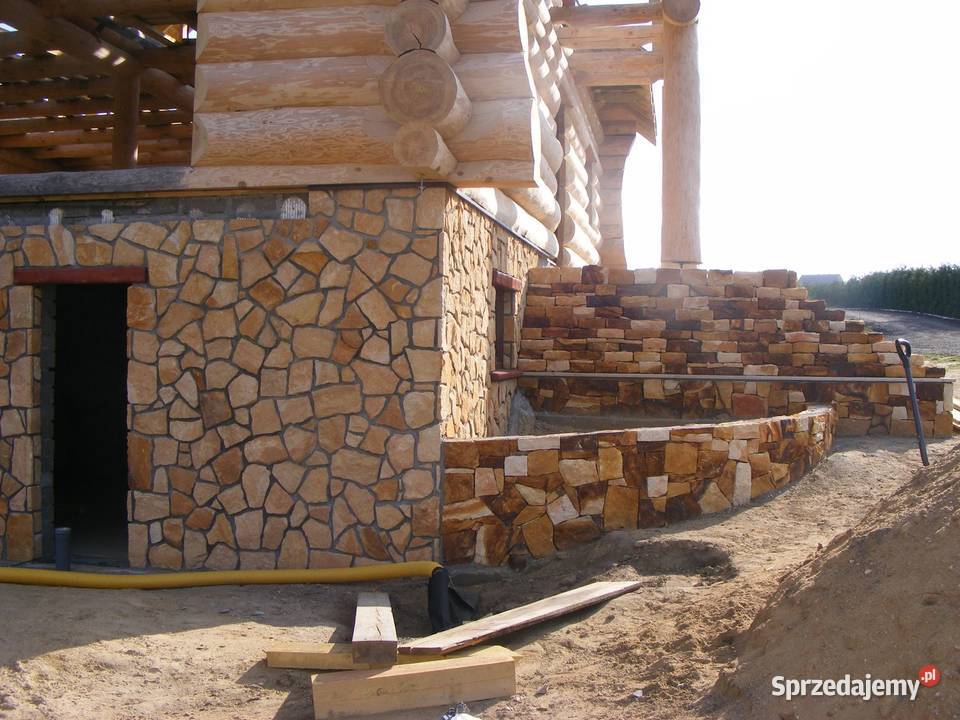 Kamień cegła płytki na elewację ścianę domu z Radomsko sprzedam
