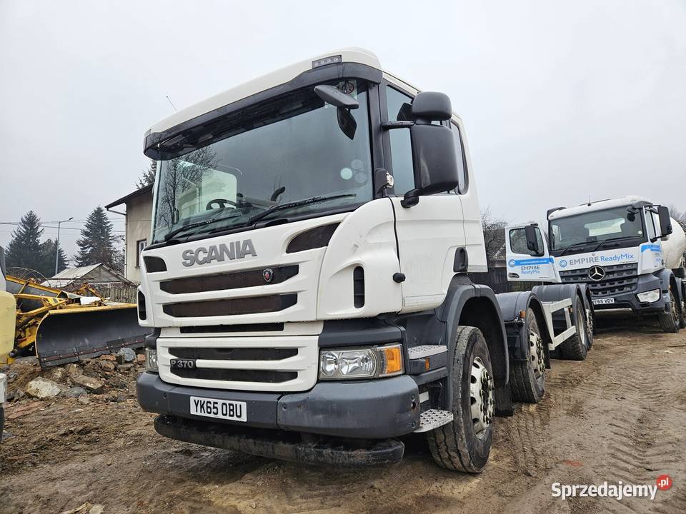 Scania P370 Rama do zabudowy SCANIA 8x2 2015 Ropczyce