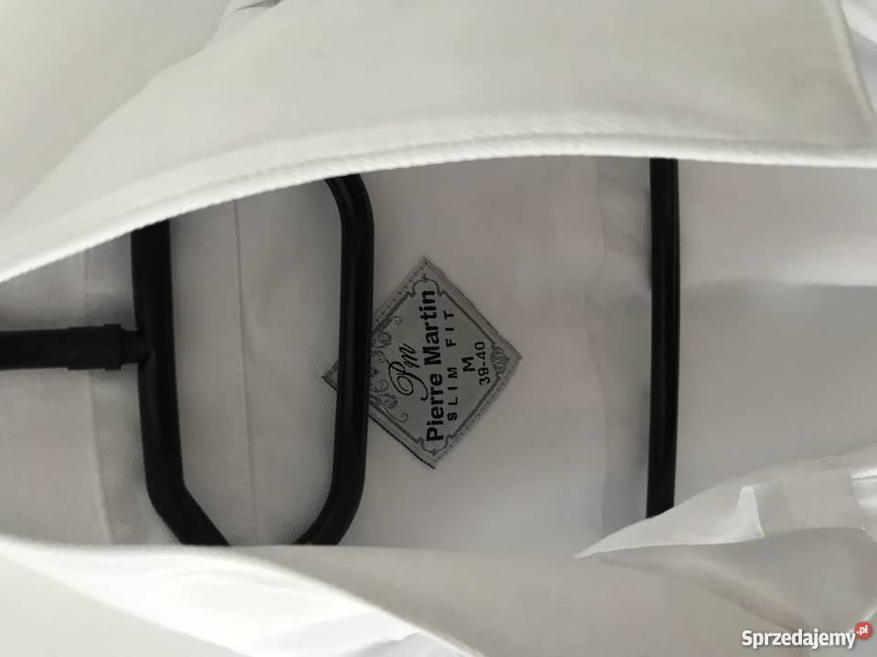 Garnitur grafitowy buty koszula biała