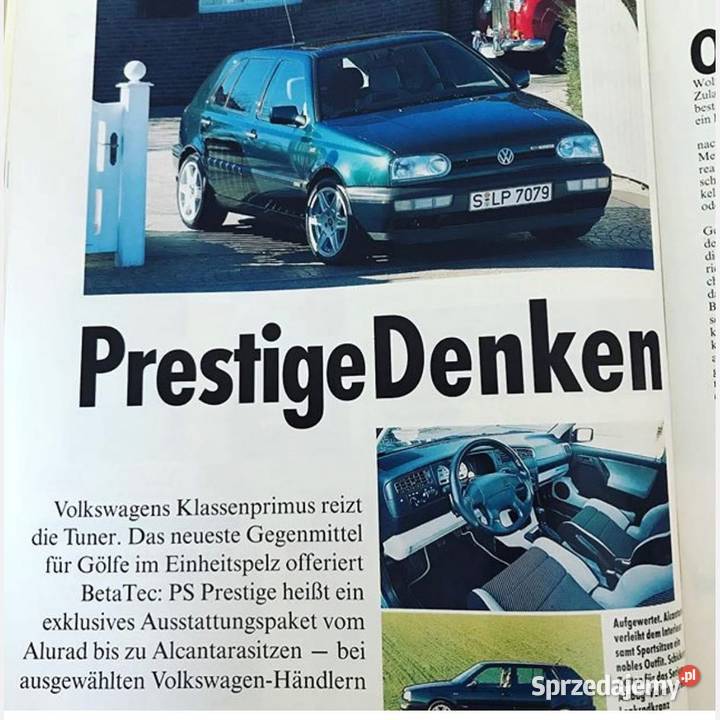 Gałka zmiany biegów golf mk3 Prestige VW osobowe Warszawa