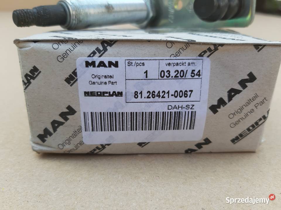 MAN L2000 TRZPIEŃ STOŻEK MECHANIZMU WYCIERACZEK Mechanizmy wycieraczek lubuskie Bieleń