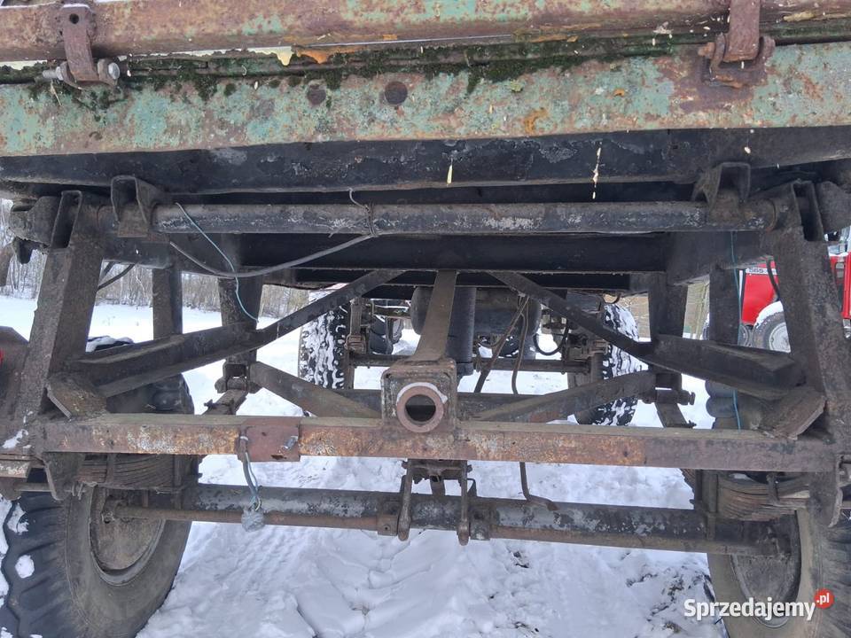 przyczepa autosan d47 Przyczepy rolnicze Sejny