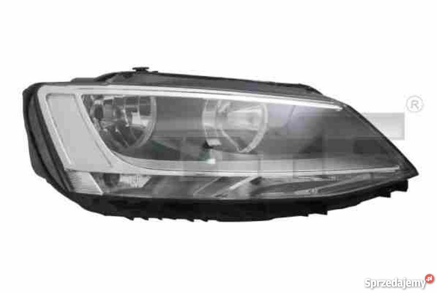 REFLEKTOR PRLE Z SILNIKIEM H7H7 VW JETTA 2010 lampy przednie