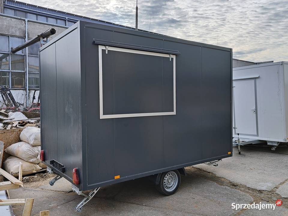 przyczepa gastronomiczna 35 m mobilny catering Motoryzacja Jarocin
