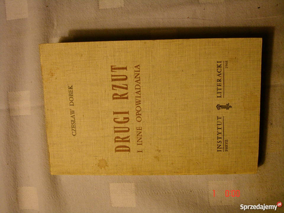 Czesław Dobek Drugi rzut i inne opowiadania Olsztyn