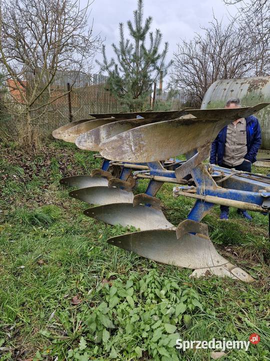 Pług 4 skokowy obracany Overum Bystrzyca Kłodzka sprzedam