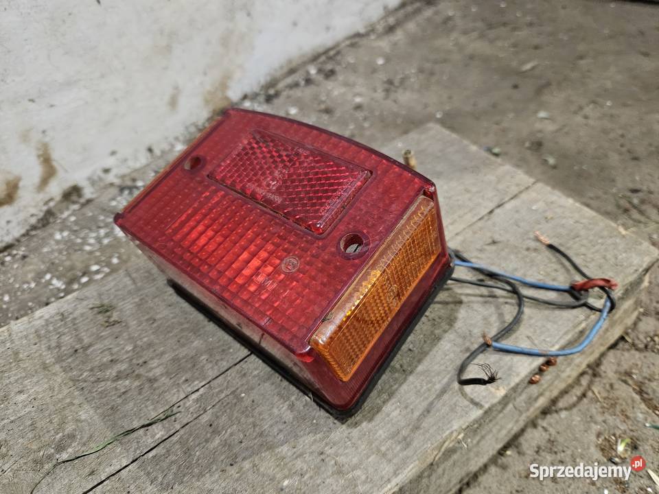 Tylna Lampa Wsk 125 Kos Romet Chart Oryginał Kłodawa