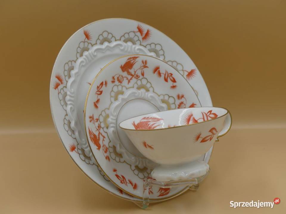 Komplet śniadaniowy Sorau Żary 1928 45 UNIKAT