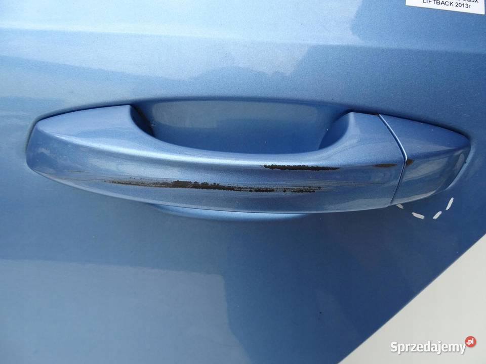 DRZWI LEWY TYŁ LEWE TYLNE LQ5X SKODA OCTAVIA III