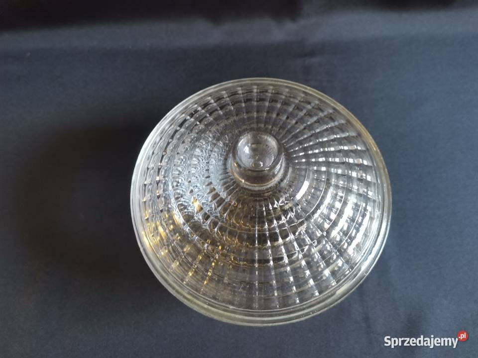 Stara bomboniera Ufo szkło Ząbkowice design PRL Siemianowice Śląskie sprzedam