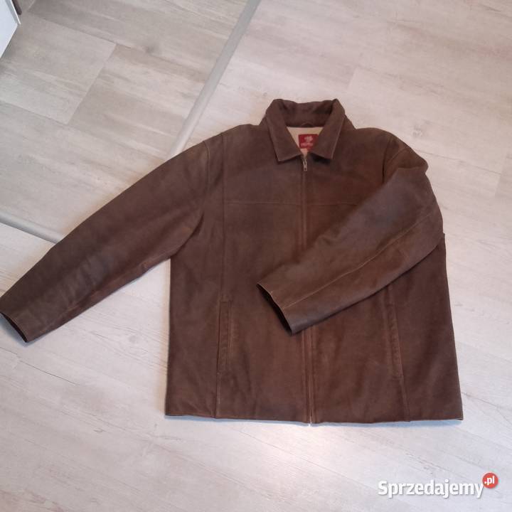 XXL Meska kurtka skorzana przejsciowa brazowa Kraków
