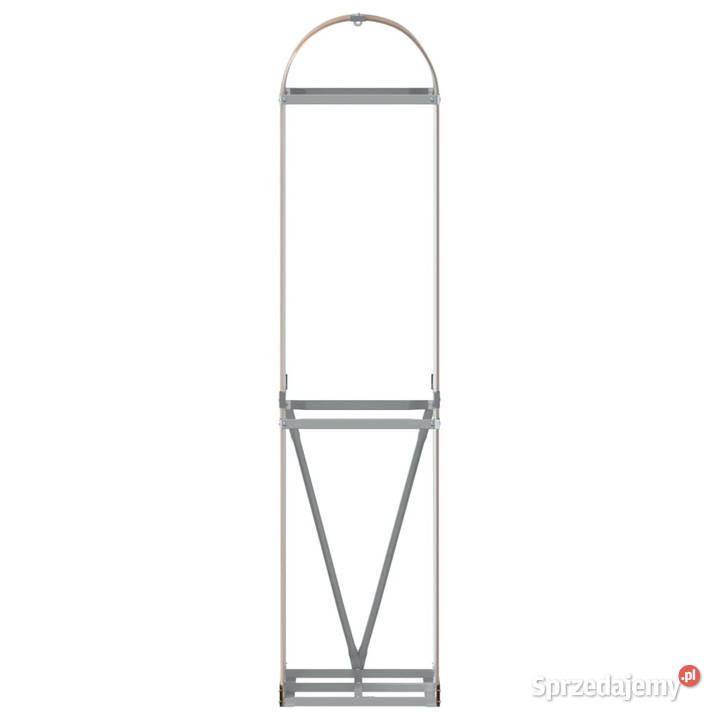 Stojak na drewno jasny brąz 40x45x170 stal Warszawa