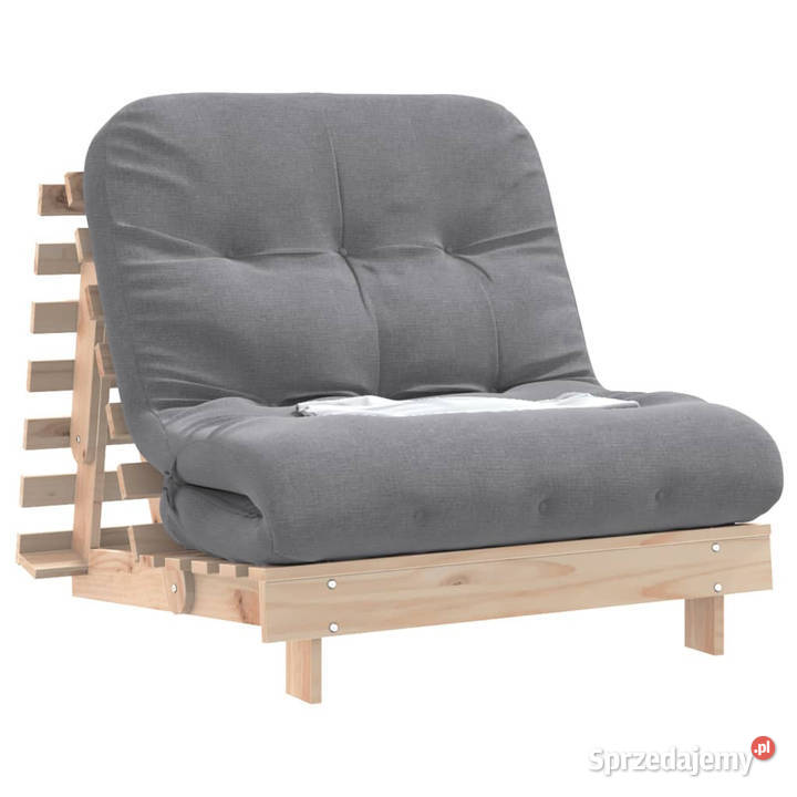 Sofa rozkładana futon z materacem 80x206x11 mazowieckie